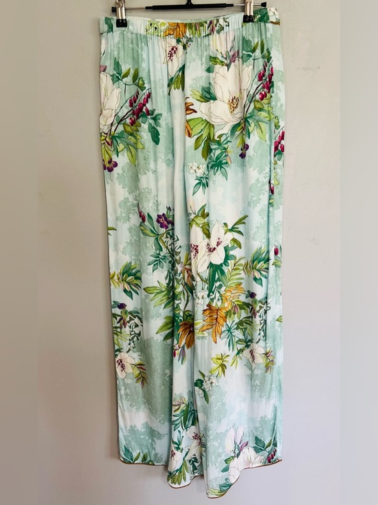 Laurence Tavernier Floral Viscose Lounge Set S French Quiet Luxury Pajama Set - Picture 7 of 10